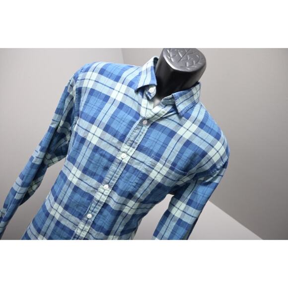 Bonobos Dress Shirt Tailored Slim Fit Plaid Casual Button Up Mens Size Large - Picture 4 of 8
